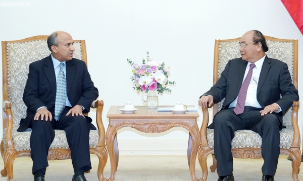 Thủ tướng Nguyễn Xuân Phúc tiếp Đại sứ Vương quốc Saudi Arabia