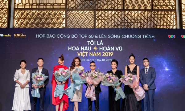 Công bố Top 60 thí sinh xuất sắc nhất Hoa hậu Hoàn vũ Việt Nam 2019