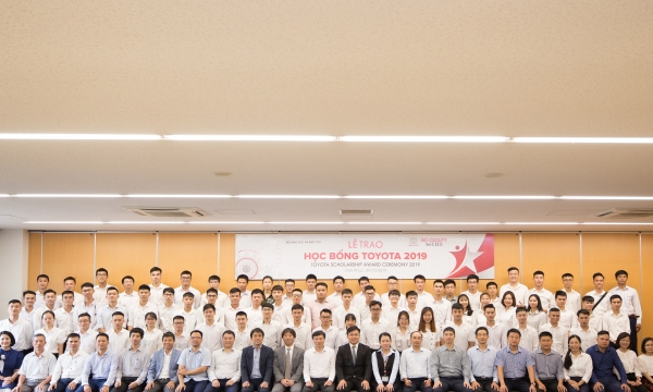 115 suất học bổng Toyota 2019 trao tặng sinh viên