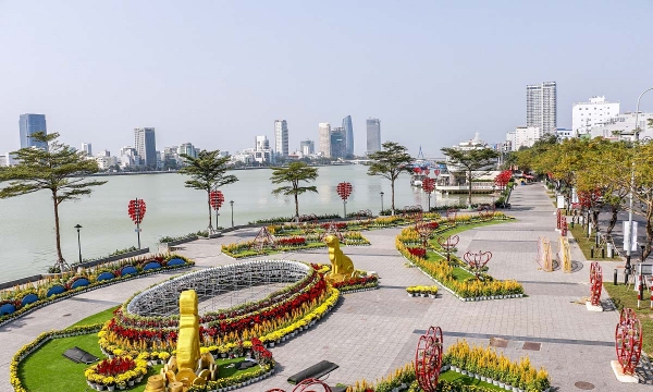 Đà Nẵng: Gần 9 tỷ đồng trang trí hoa và điện phục vụ Tết Canh Tý 2020