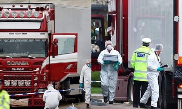 39 nạn nhân tử vong trong xe container ở Anh đều là công dân Việt Nam
