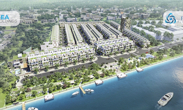 Sea Holdings sắp tung 250 căn nhà phố ven sông Vàm Cỏ