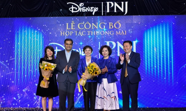 PNJ bắt tay hợp tác Walt Disney sau khi bước lên đỉnh châu Á