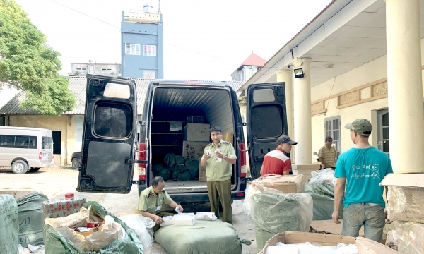 Bắt giữ nhiều hàng hóa nhập lậu tại Lạng Sơn 