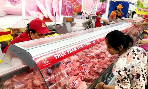 Thịt heo tăng giá mạnh khiến CPI tháng 11 tăng đến 0,96%