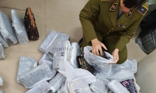 Tịch thu 700 túi xách nghi nhái thương hiệu LV, Chanel và Gucci