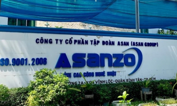 Asanzo bị cưỡng chế số tiền thuế gần 35 tỷ đồng