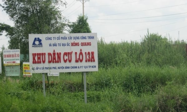 Ngăn chặn giao dịch 91 sổ đỏ của “trùm” địa ốc Công ty Hồng Quang