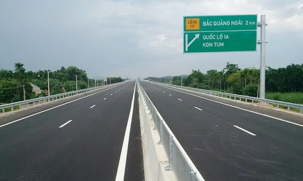 Từ tháng 1/2020 sẽ thu phí toàn tuyến cao tốc Đà Nẵng – Quảng Ngãi 