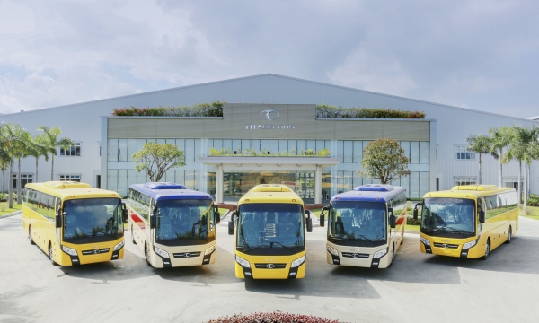 Thaco xuất khẩu lô xe bus đầu tiên sang Philippines