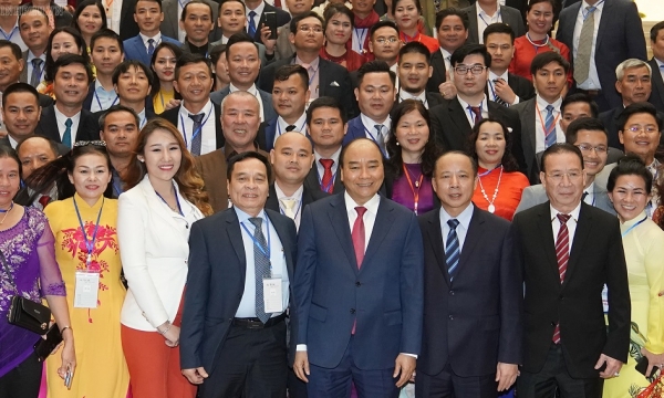 Thủ tướng Nguyễn Xuân Phúc gặp mặt đoàn đại biểu Hiệp hội Doanh nghiệp nhỏ và vừa