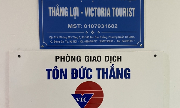 Hà Nội: Công ty TNHH Dịch vụ Lữ Hành và Du Lịch Thắng Lợi – Victoria Tourist lừa dối khách hàng?