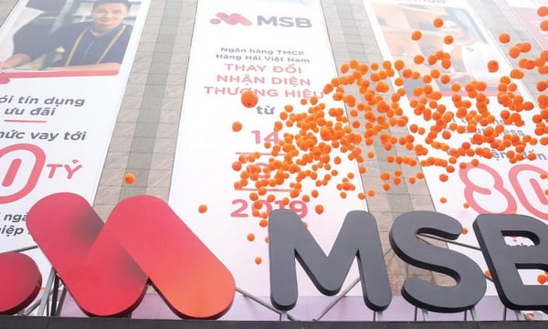 Lợi nhuận của MSB tăng 22% trong năm 2019