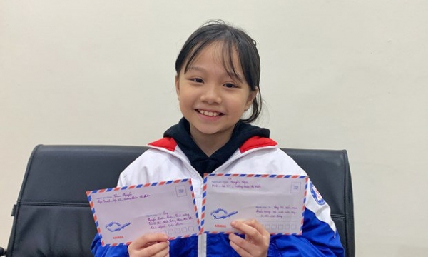 Nữ sinh lớp 4 viết thư gửi Thủ tướng xin tham gia chống dịch Corona