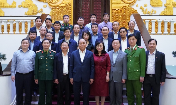 Thủ tướng làm việc với lãnh đạo chủ chốt tỉnh Hà Tĩnh 