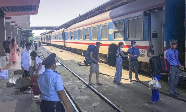 Tạm dừng các tuyến đường sắt từ Đà Nẵng vào TP.HCM từ ngày 19/3