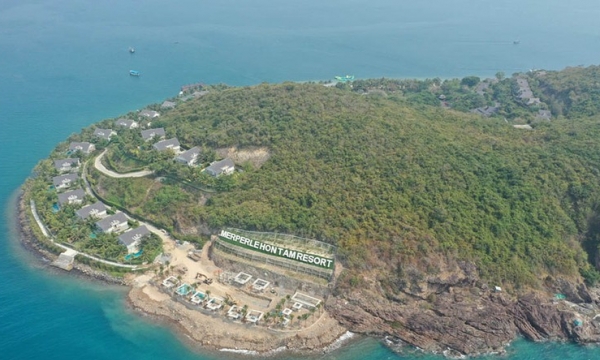 Khánh Hoà: Phạt 40 triệu đồng chủ đầu tư xây trái phép trên đảo Hòn Tằm