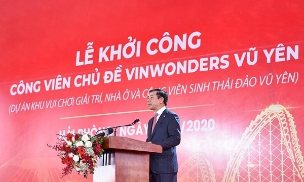 VinWonders Vũ Yên - Công viên chủ đề trị giá tỷ đô chính thức khởi công