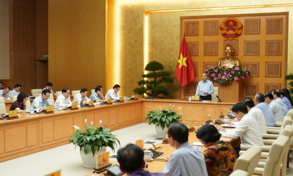 Thủ tướng Nguyễn Xuân Phúc chủ trì cuộc họp Ban Chỉ đạo điều hành giá. 
