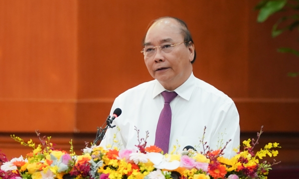 Thủ tướng Nguyễn Xuân Phúc dự Hội nghị sơ kết công tác tài chính - ngân sách Nhà nước 6 tháng đầu năm 