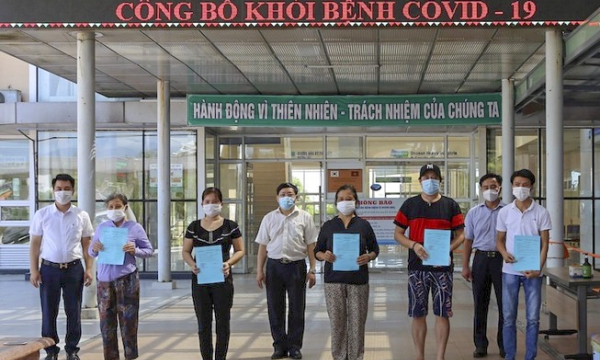 Quảng Nam: Thêm 11 bệnh nhân mắc Covid-19 xuất viện