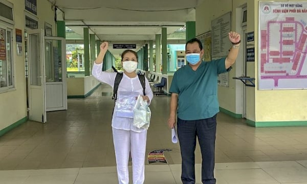 Bệnh viện Phổi Đà Nẵng cho xuất viện bệnh nhân COVID-19 cuối cùng