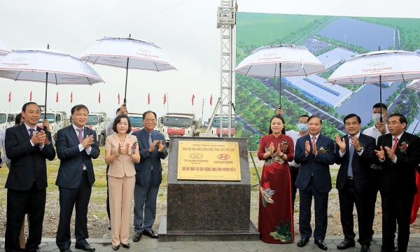 Tập đoàn Thành Công động thổ dự án Nhà máy Hyundai Thành Công số 2 tại Ninh Bình                         