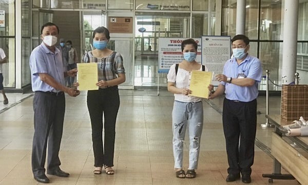 Quảng Nam: Hai bệnh nhân COVID-19 cuối cùng khỏi bệnh