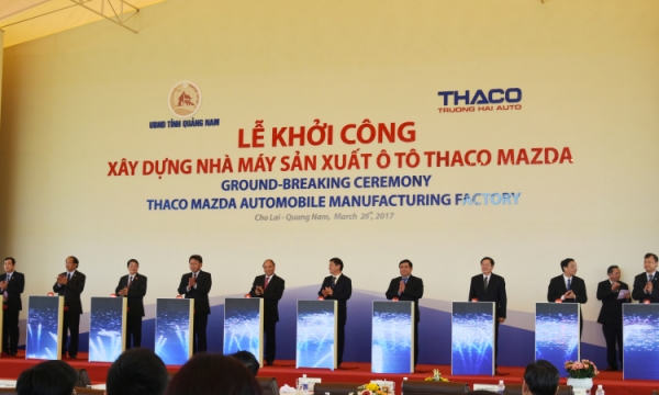 THACO bắt tay Mazda xây dựng nhà máy ô tô 520 triệu USD tại Quảng Nam