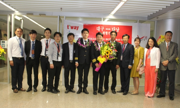 Hàng không T'way Air nối Đà Nẵng với Daegu, Hàn Quốc