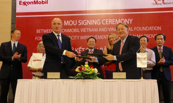 ExxonMobil tài trợ 50.000 đô la Mỹ cho chương trình Nâng niu sự sống tại Quảng Nam