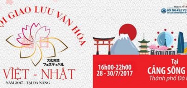 Đà Nẵng tổ chức Lễ hội Giao lưu Văn hóa Việt - Nhật 2017 từ 28 - 30/7
