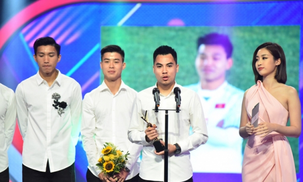 U23 Việt Nam được vinh danh tại Lễ trao giải VTV Awards 2018