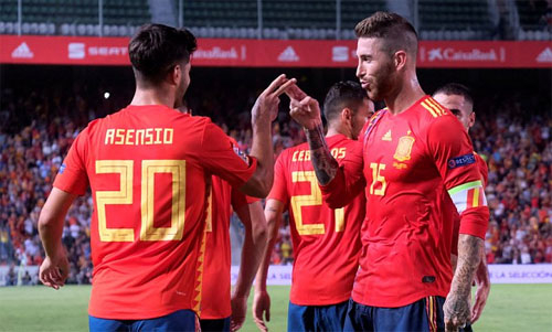 Tây Ban Nha hạ gục đương kim Á quân World Cup 2018