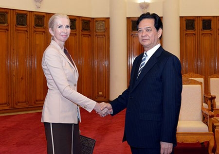 Thủ tướng Nguyễn Tấn Dũng tiếp đại sứ Na Uy