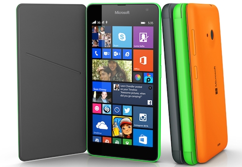 Điện thoại Lumia mang thương hiệu Microsoft đầu tiên xuất hiện trên thị trường