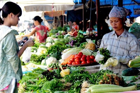 Thực phẩm sạch vào chợ