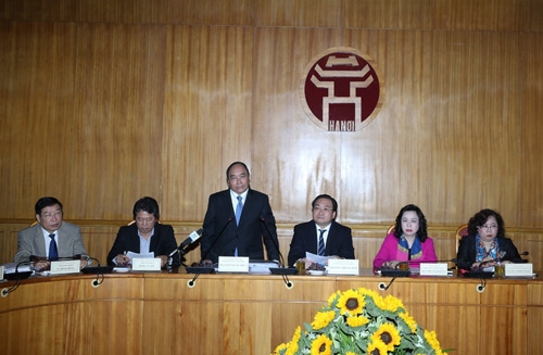 Phó Thủ tướng Nguyễn Xuân Phúc kiểm tra công tác chuẩn bị bầu cử tại Hà Nội