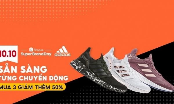 Adidas tổ chức Ngày Siêu Thương Hiệu đầu tiên tại Đông Nam Á trên Shopee