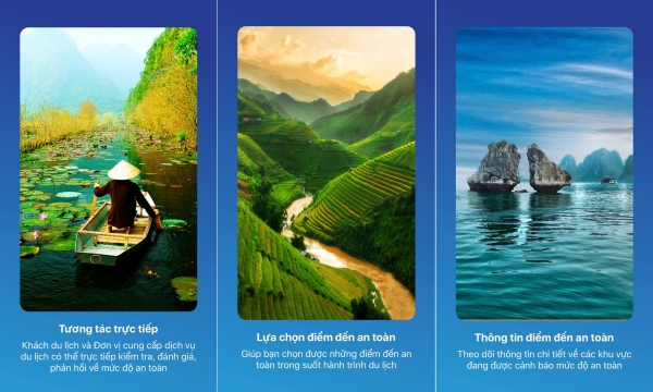 An tâm du lịch với ứng dụng “Du lịch Việt Nam an toàn”