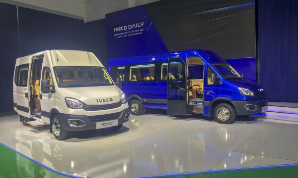 Thaco ra mắt thương hiệu xe Mini Bus Iveco Dally mới vào Việt Nam