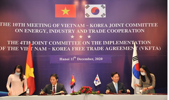 Việt Nam - Hàn Quốc hướng tới mục tiêu đạt kim ngạch thương mại song phương 100 tỷ USD