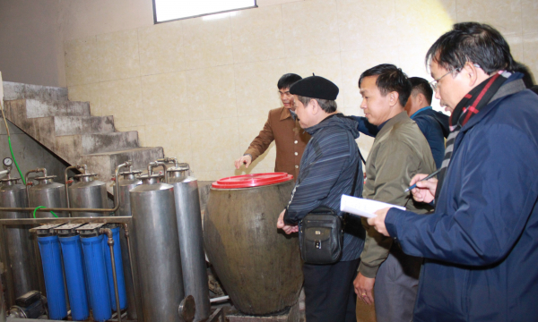 Khảo sát về hoạt động sản xuất rượu thủ công tại tỉnh Ninh Bình