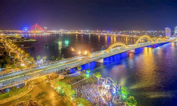 Đà Nẵng: Sẽ phun nước, phun lửa trên cầu Rồng dịp Tết Tân Sửu