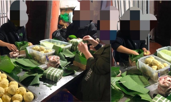 Xử phạt Thực phẩm Bếp Hoa dùng tay trần chế biến thực phẩm