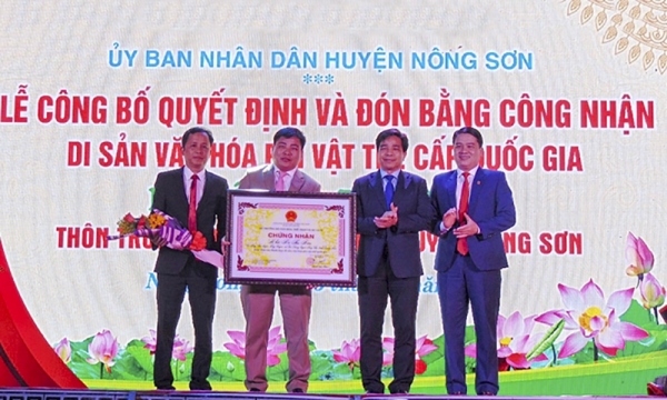 Lễ hội Bà Thu Bồn được công nhận Di sản Văn hóa phi vật thể cấp Quốc gia