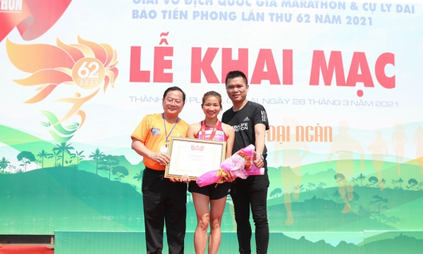 Herbalife Việt Nam hỗ trợ tổ chức Giải Vô địch quốc gia marathon và cự ly dài báo Tiền Phong 2021