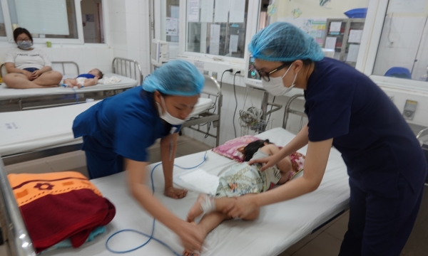 Quảng Nam: Bùng phát dịch tay chân miệng ở trẻ em