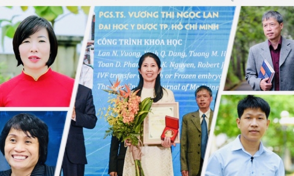Chân dung 5 người Việt lọt top 100 nhà khoa học xuất sắc nhất châu Á