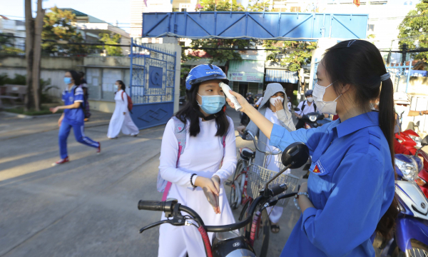 Đà Nẵng: 100% trường học hoàn thành khai báo y tế trước 17h ngày 6/5